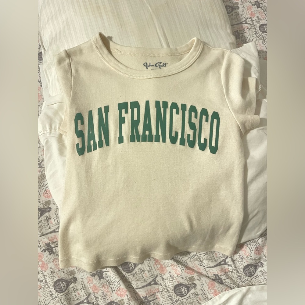 Brandy Melville San Francisco baby tee